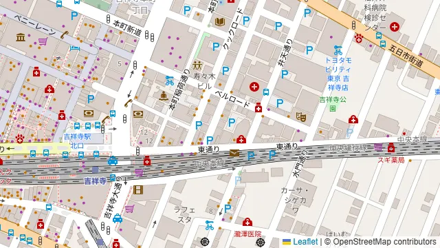 ララGoburinの周辺地図