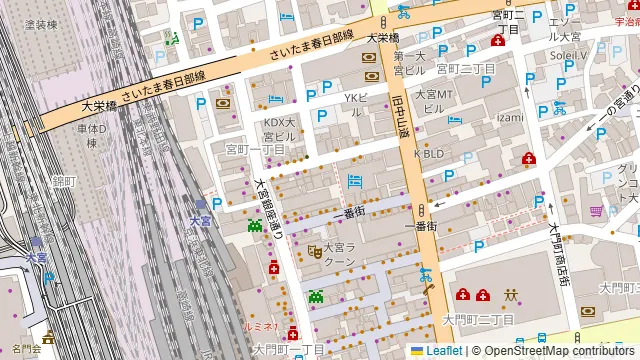 STARS大宮の周辺地図