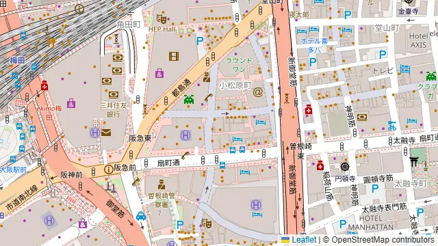 パーティステージ カンパーニュの周辺地図
