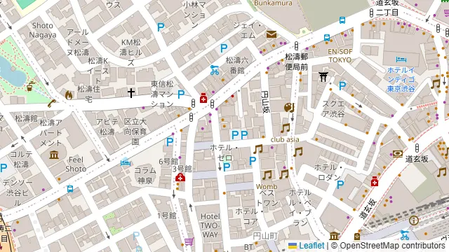 鹿児島料理 丸万 東急プラザ渋谷店の周辺地図