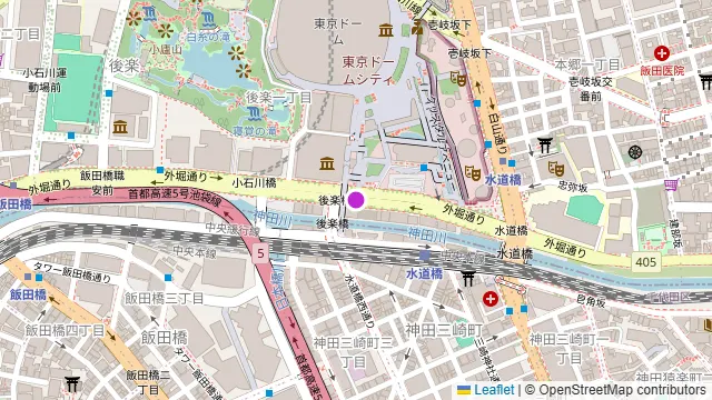 CANAL CAFEの周辺地図