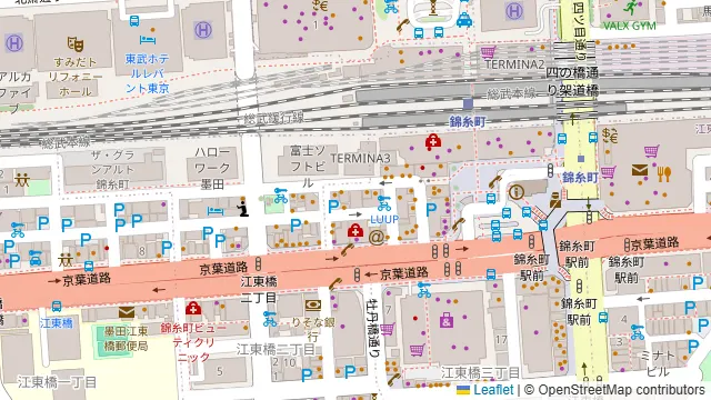 かまくら個室ビストロ KAMAKURA 錦糸町の周辺地図