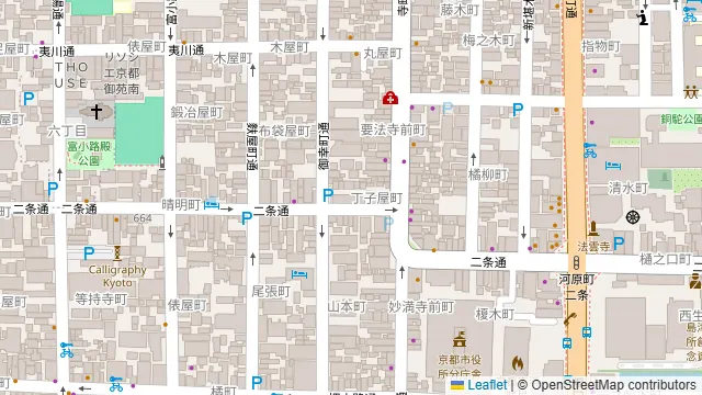二条有恒(ニジョウアリツネ)の周辺地図
