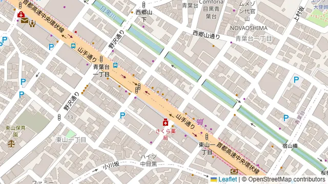 STEAK HOUSE ギューギュー MASAの周辺地図