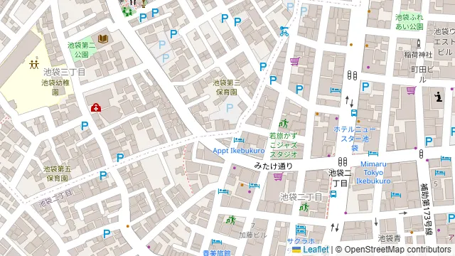 LAILYの周辺地図