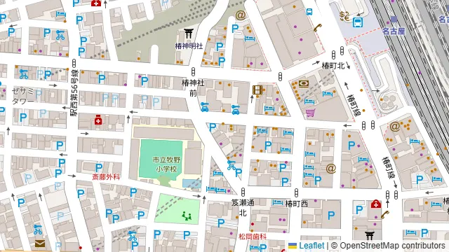 個室ビストロ 名古屋グリルハウスの周辺地図
