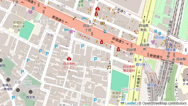まうまう四ツ谷 長崎歳時記の周辺地図