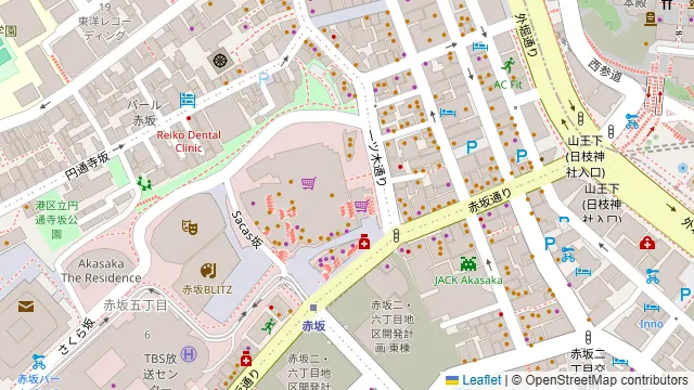 デリリウムカフェ レゼルブの周辺地図