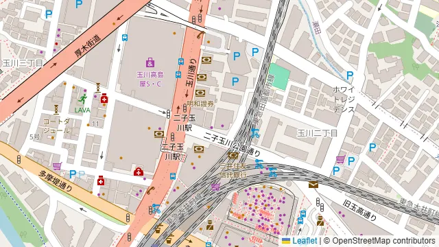 CHICAMAの周辺地図