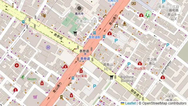 WALL&WALLの周辺地図