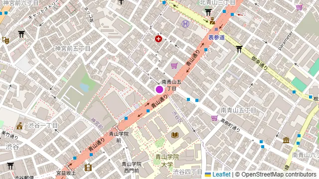 表参道バル エルヴエロの周辺地図
