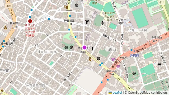 La coccola（外苑前 イタリアン ラコッコラ）の周辺地図