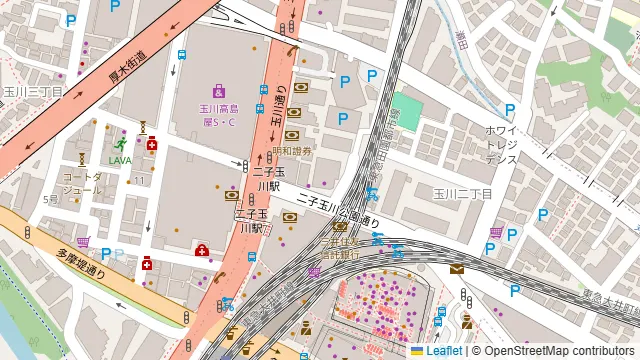 CHICAMAの周辺地図