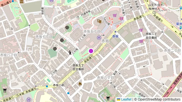 スペインのちょっと居酒屋 バルマル 赤坂見附店の周辺地図