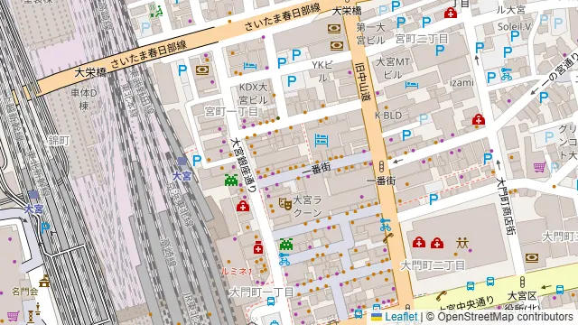焼売のジョー 大宮店の周辺地図
