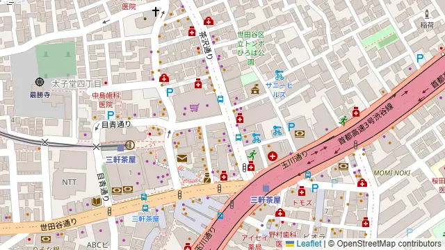 産直の魚貝と日本酒・焼酎 和バル 三茶まれの周辺地図
