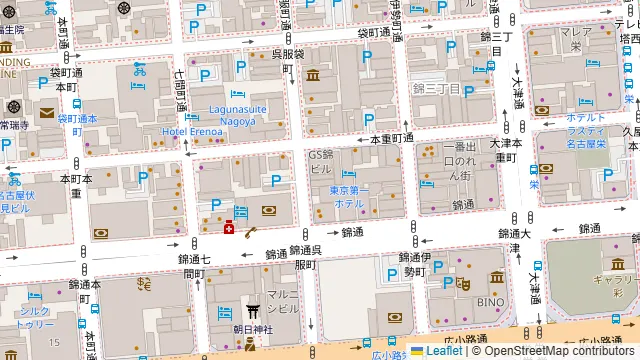 BISTRO TERRACE GORILLAの周辺地図