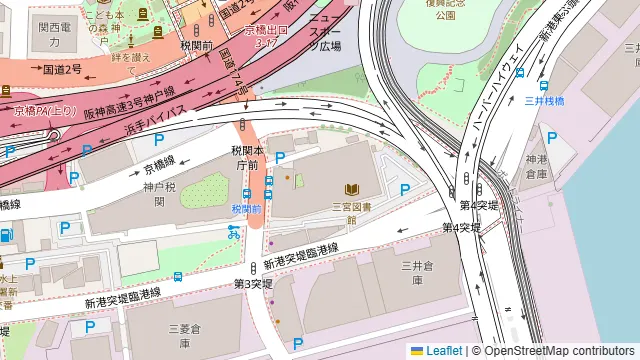 デザイン・クリエイティブセンター神戸 KIITOの周辺地図