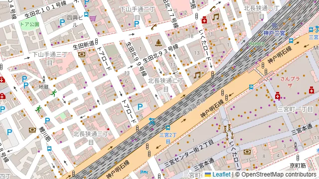 Pizza Terrace Legareの周辺地図