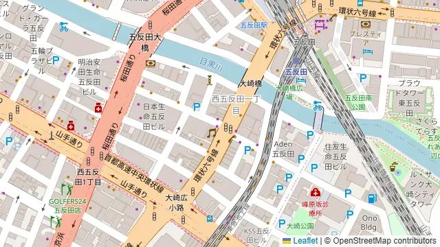 ゴルフバー No.19 cafeの周辺地図