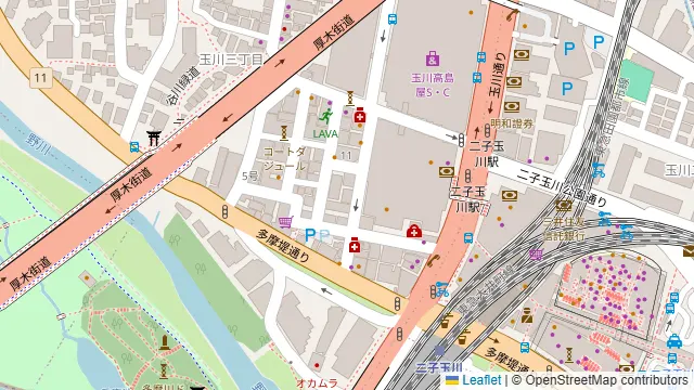 焼鳥 BABEの周辺地図