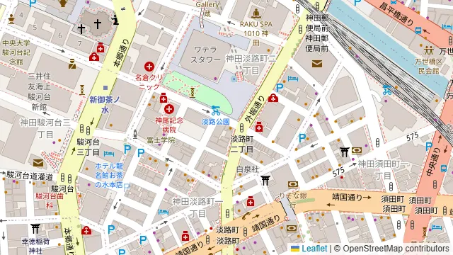 多福楼 御茶ノ水店の周辺地図