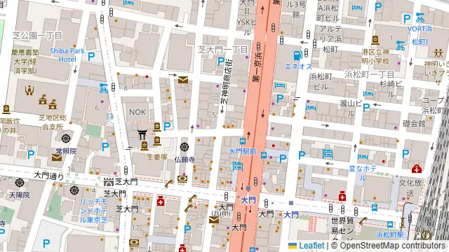 大門 神鶏の周辺地図