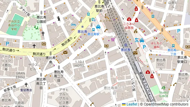 カラオケ&ダーツバー KARAOKE HUNDREDの周辺地図