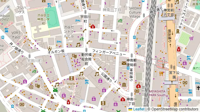 The Millennials Shibuya(ザ・ミレニアルズ渋谷)の周辺地図