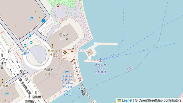 PIER21 MUSIC CAFE & BARの周辺地図