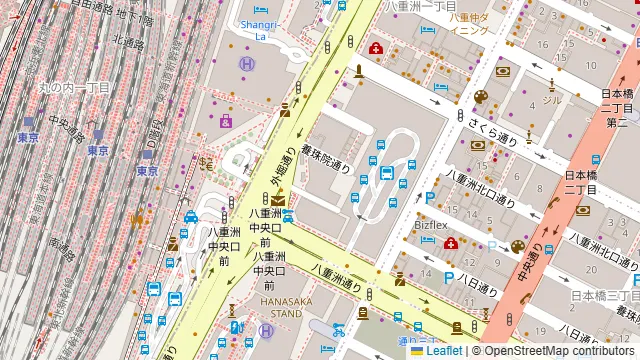 AP東京八重洲(アットビジネスセンター)の周辺地図