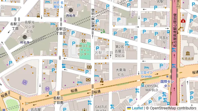 おすすめ屋 名古屋駅店の周辺地図