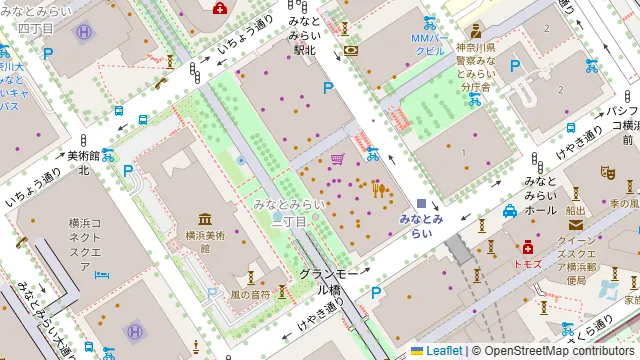 マーノエマーノ マークイズみなとみらい店の周辺地図