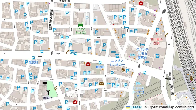 Smile Photo Studio 名古屋の周辺地図
