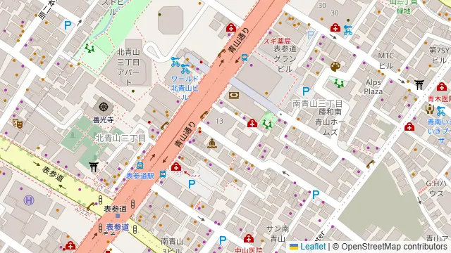 株式会社TOKYO BASE撮影スタジオの周辺地図