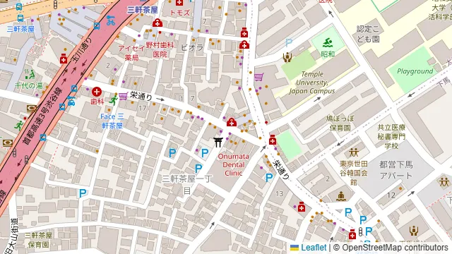 しゃぶ嶋の周辺地図