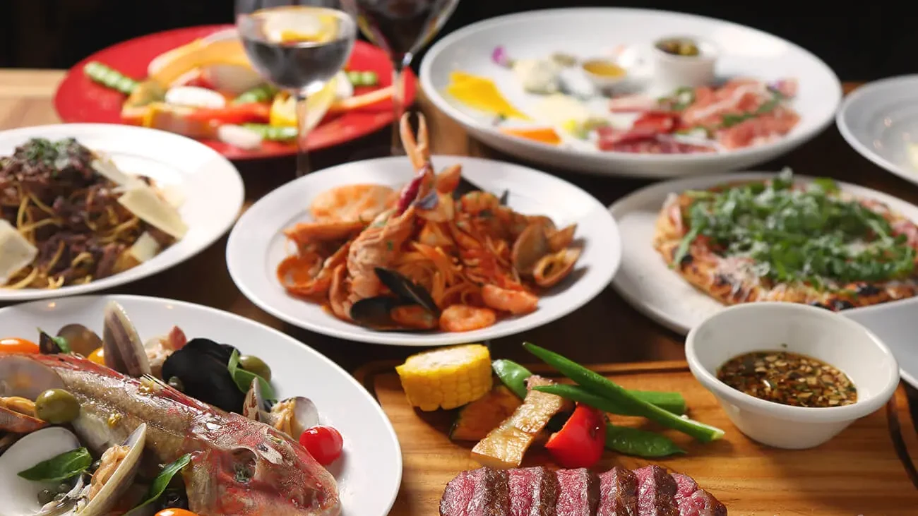 International cuisine subzero 最大250名対応の広々レストラン