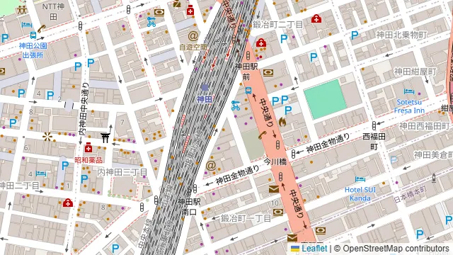 47都道府県日本酒&海鮮料理 個室居酒屋 蔵四季 神田南口店の周辺地図
