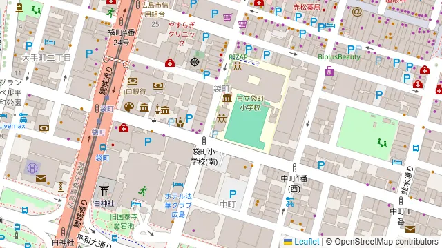 合人社ウェンディひと・まちプラザ ギャラリーの周辺地図