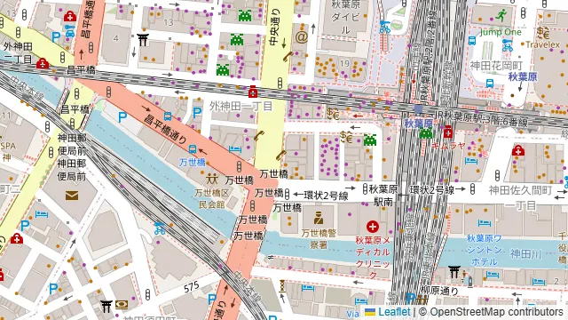東京カフェレストラン フレスカの周辺地図