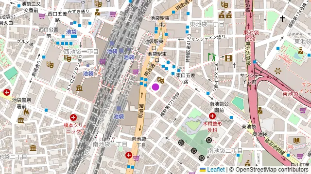 24/7 cafe apartment 池袋の周辺地図