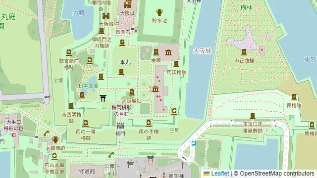 ザ ランドマークスクエア オオサカの周辺地図