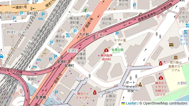 TKPガーデンシティ横浜の周辺地図