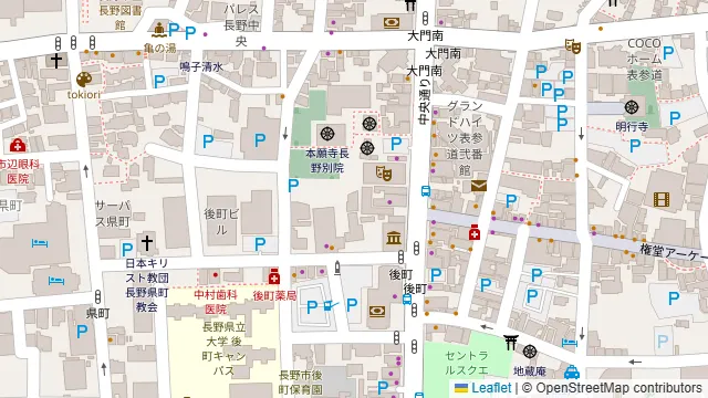 R-DEPOTの周辺地図