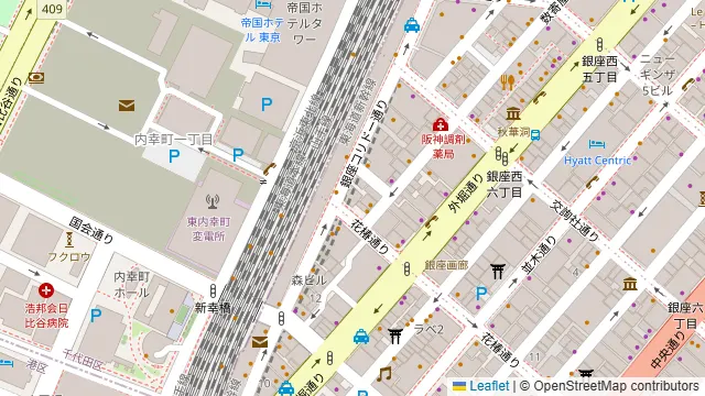 ネオ大衆酒場 馬る-Tokyo- 銀座コリドー街店の周辺地図