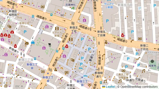 Darts UP（ダーツ アップ）新宿三丁目店の周辺地図