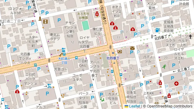 ステーションプラザビル会議室の周辺地図