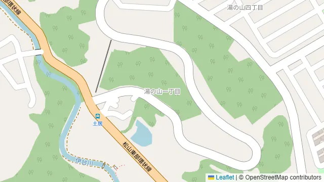 廃墟アトリエの周辺地図