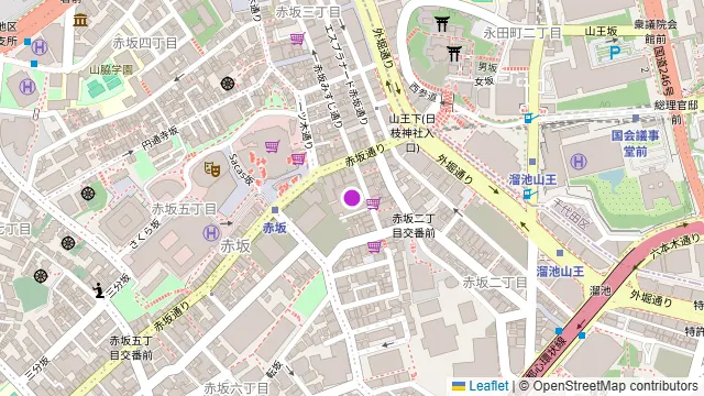 SUBIR AKASAKA TOKYOの周辺地図