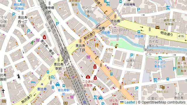 焼肉ここのみの周辺地図